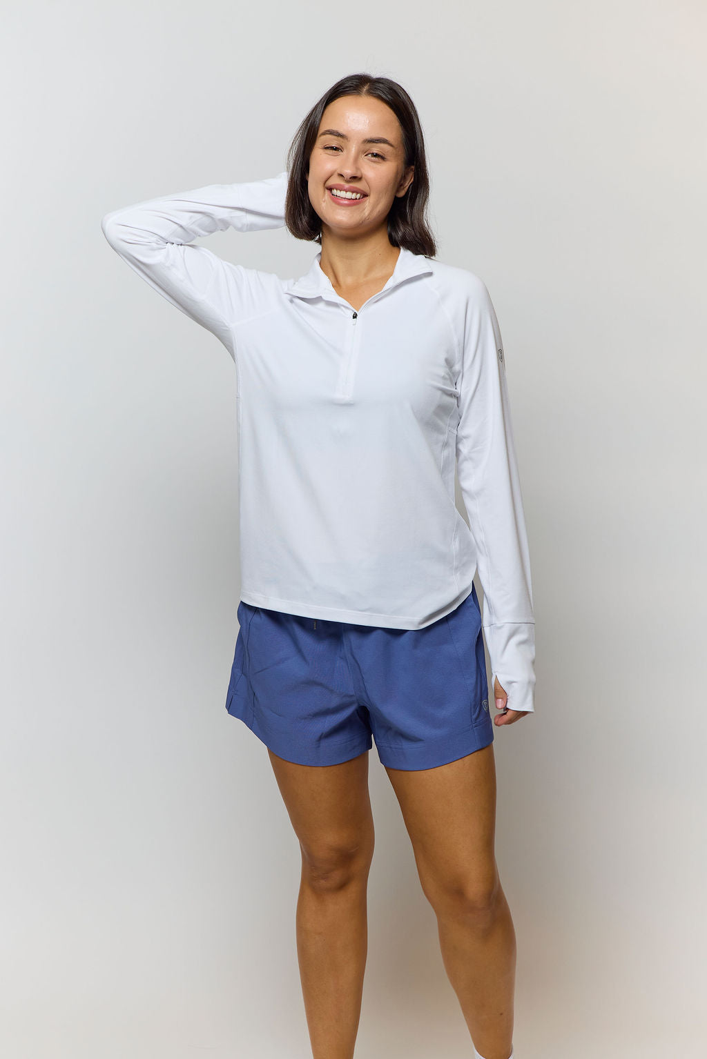 Foudy Mid-Weight Long Sleeve ½ Zip Top - Training by Goal Five - Image 9