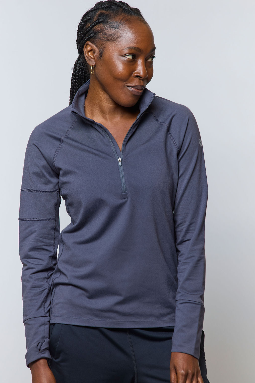 Foudy Mid-Weight Long Sleeve ½ Zip Top - Training by Goal Five - Image 1