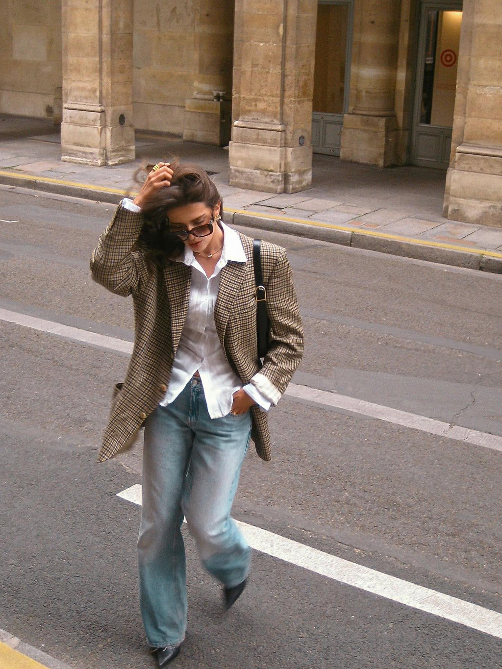 Elegant Plaid Blazer - 4 by Zen Clothing - Image 5