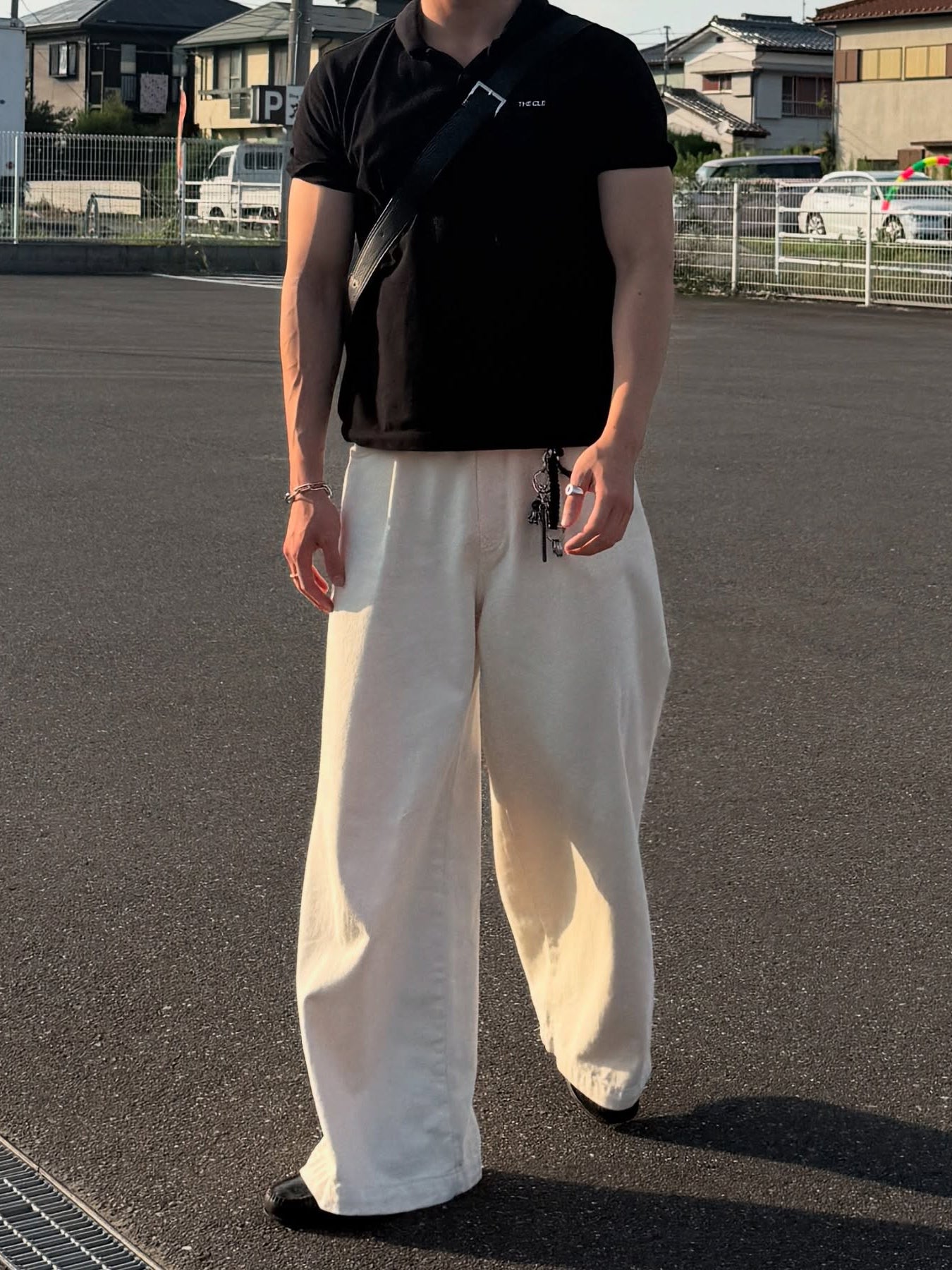 Men's Classic High-Waisted Pants - 4 by Zen Clothing - Image 3