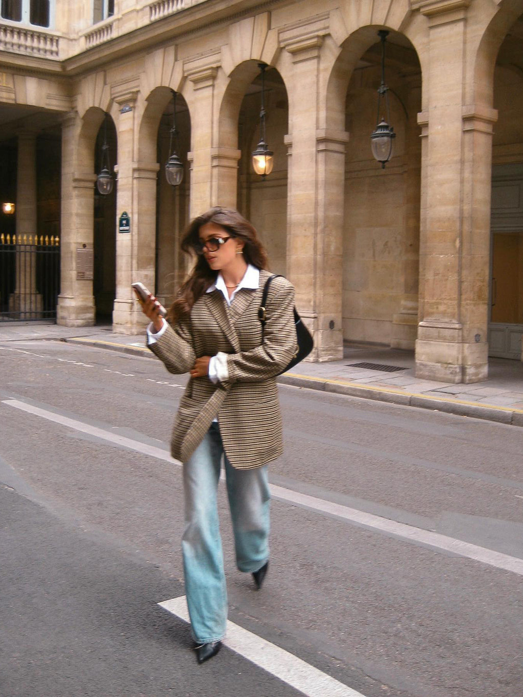 Elegant Plaid Blazer - 4 by Zen Clothing - Image 6