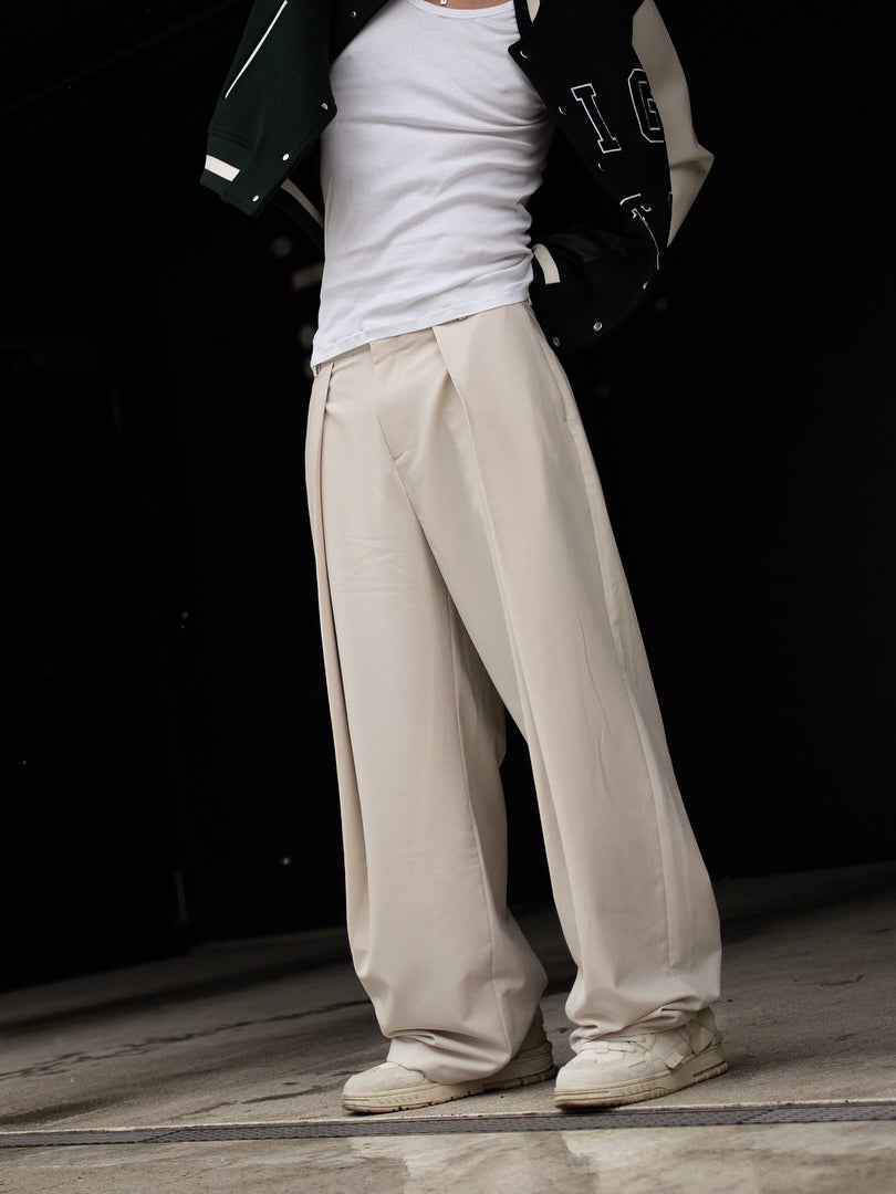 High-waisted Pleated Casual Pants - 4 by Zen Clothing - Image 3