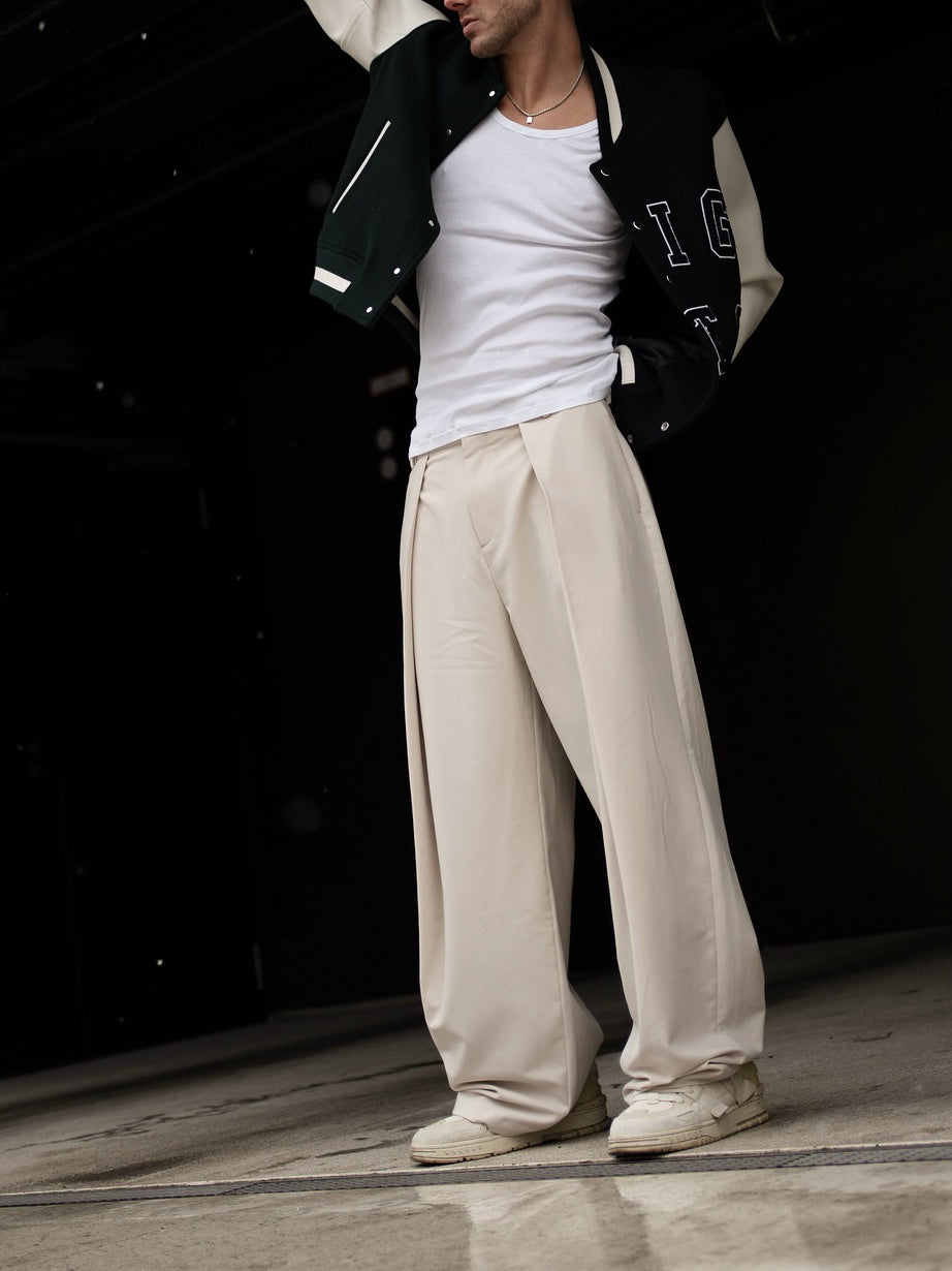 High-waisted Pleated Casual Pants - 4 by Zen Clothing - Image 7
