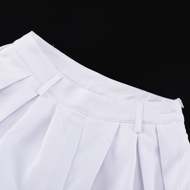 White High-Waisted Balloon Pants - Pants by Zen Clothing - Image 6