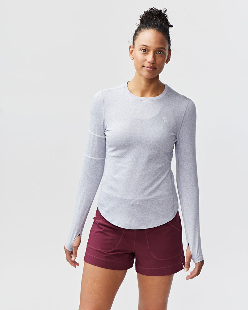 Foudy Women's Longsleeve Workout Top - Training by Goal Five - Image 7
