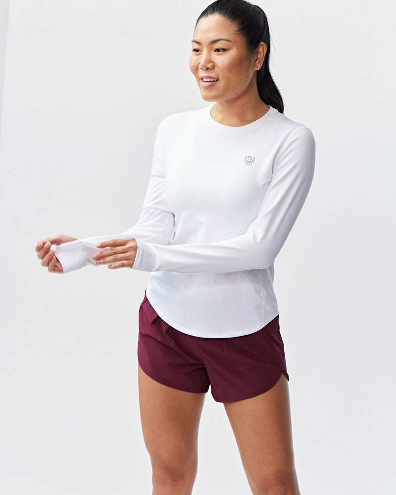 Foudy Women's Longsleeve Workout Top - Training by Goal Five - Image 1