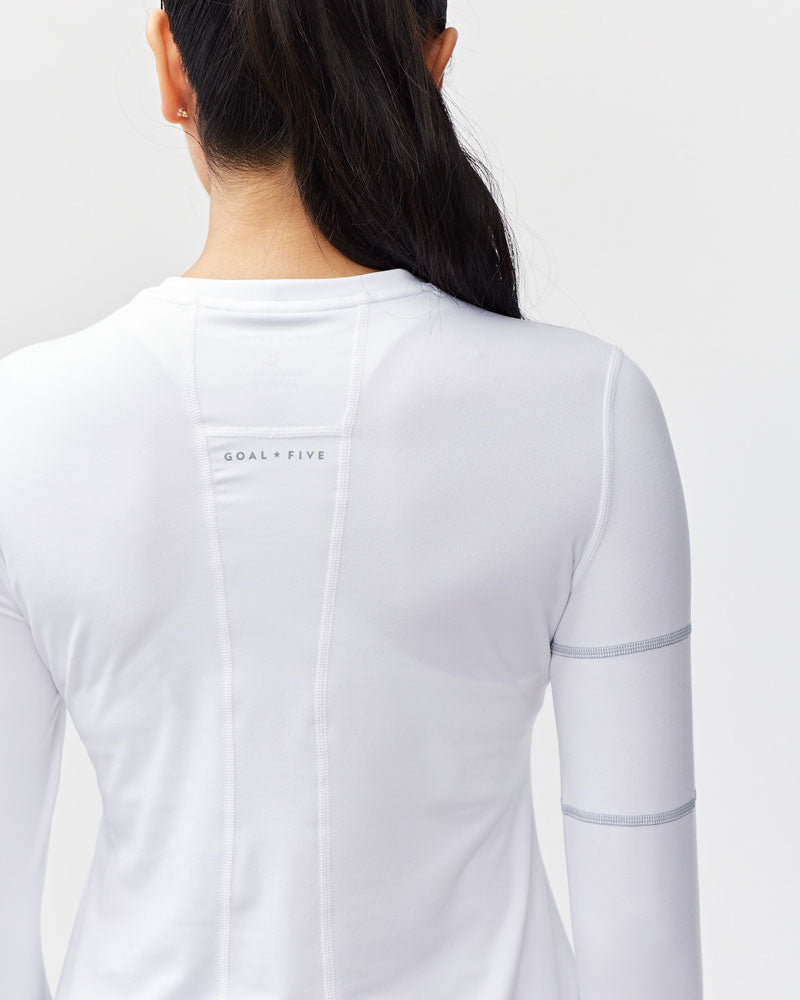 Foudy Women's Longsleeve Workout Top - Training by Goal Five - Image 4