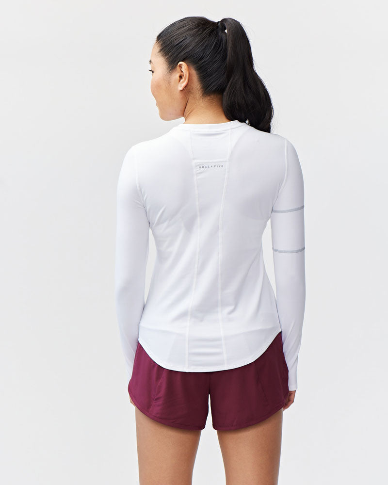 Foudy Women's Longsleeve Workout Top - Training by Goal Five - Image 3