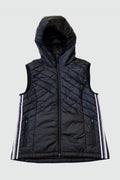 Powerstripe Eco-Friendly Down Hooded Vest - Lifestyle by Goal Five - Image 7