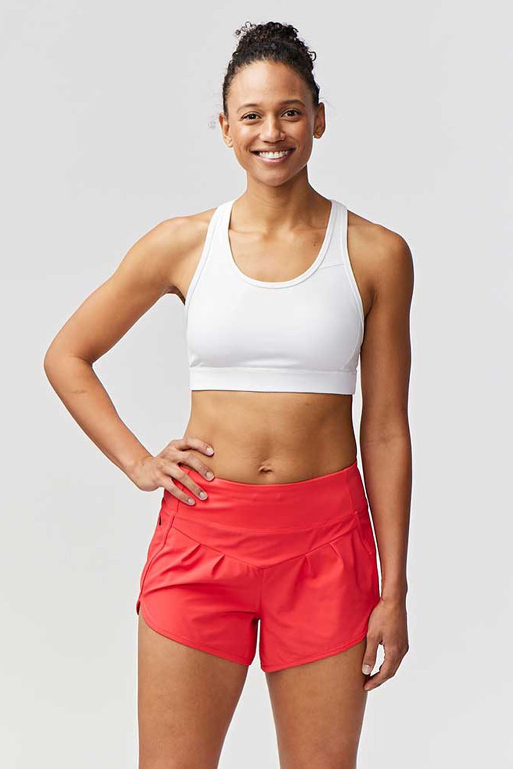 Sheva Women's High Rise Running Shorts - Training by Goal Five - Image 26
