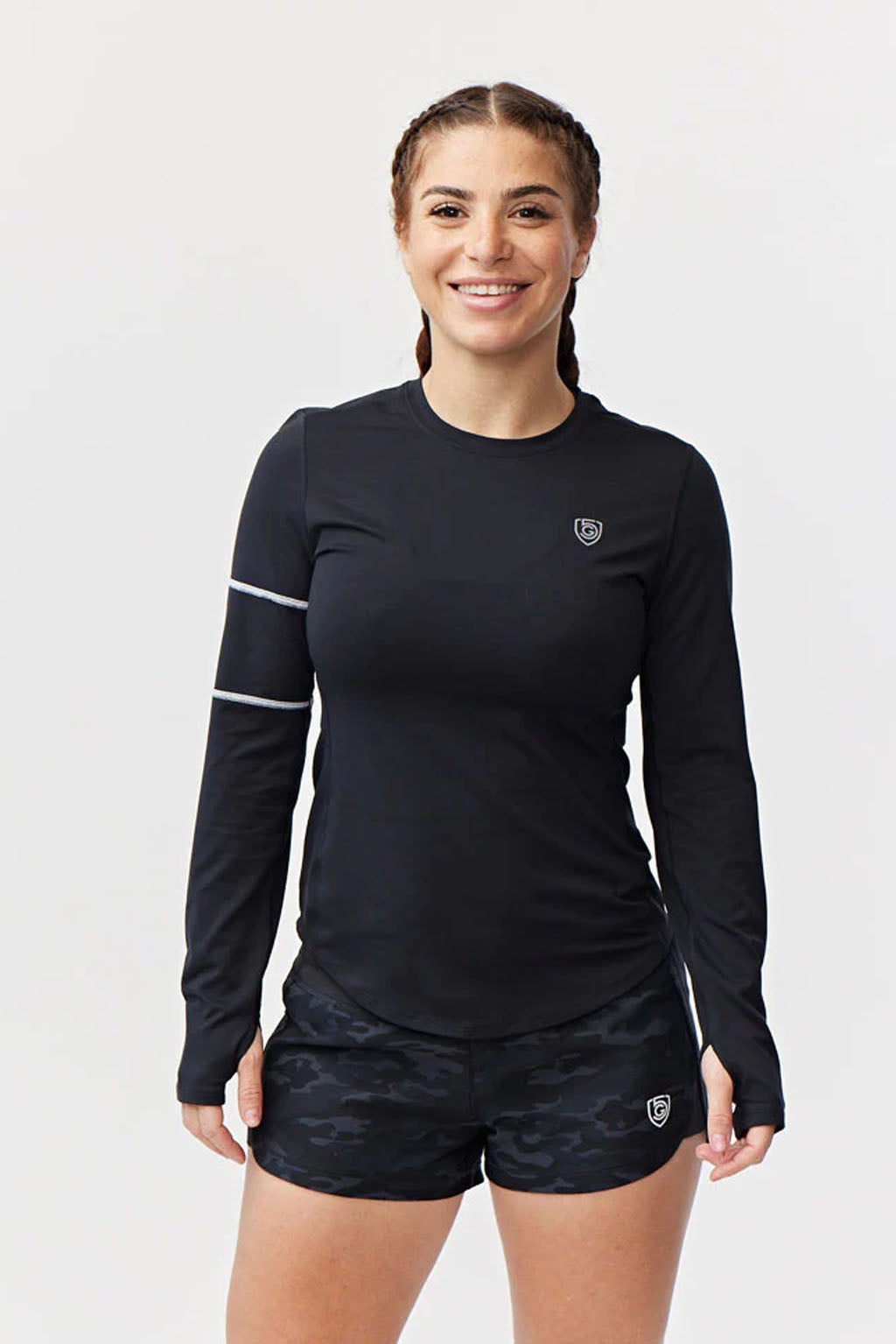 Foudy Women's Longsleeve Workout Top - Training by Goal Five - Image 17