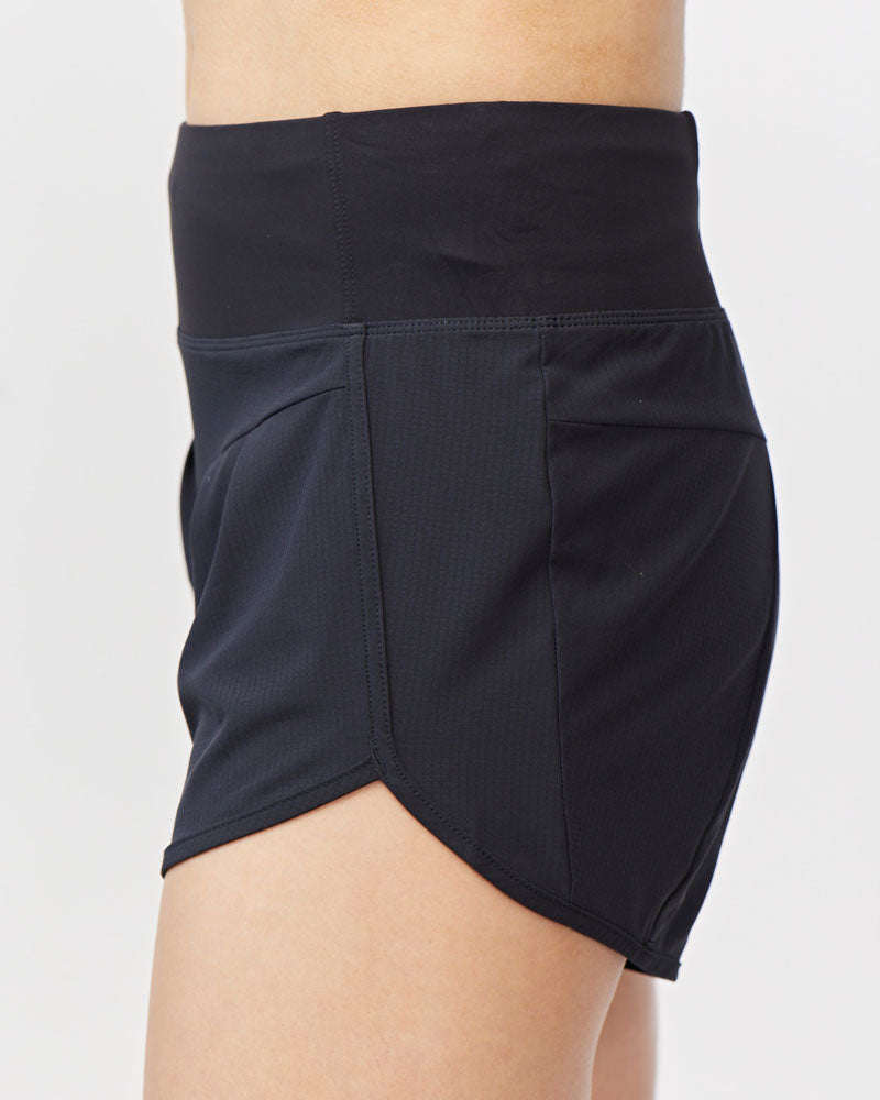 Sheva Women's High Rise Running Shorts - Training by Goal Five - Image 3