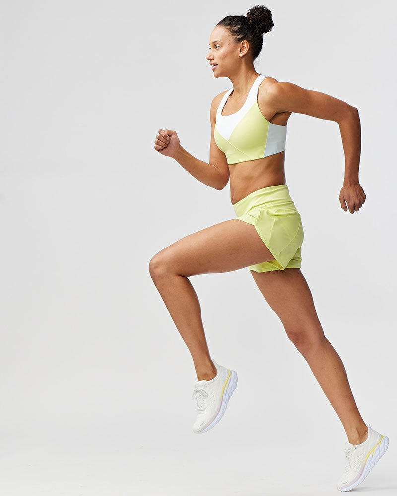 Sheva Women's High Rise Running Shorts - Training by Goal Five - Image 1