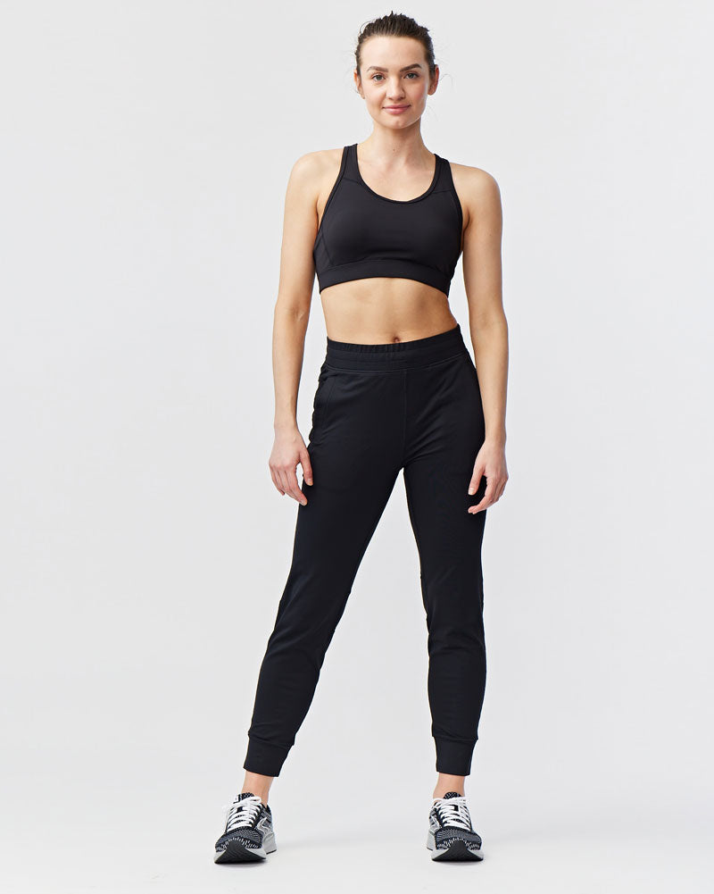 Valia Women's Black Jogger Pants - Training by Goal Five - Image 2