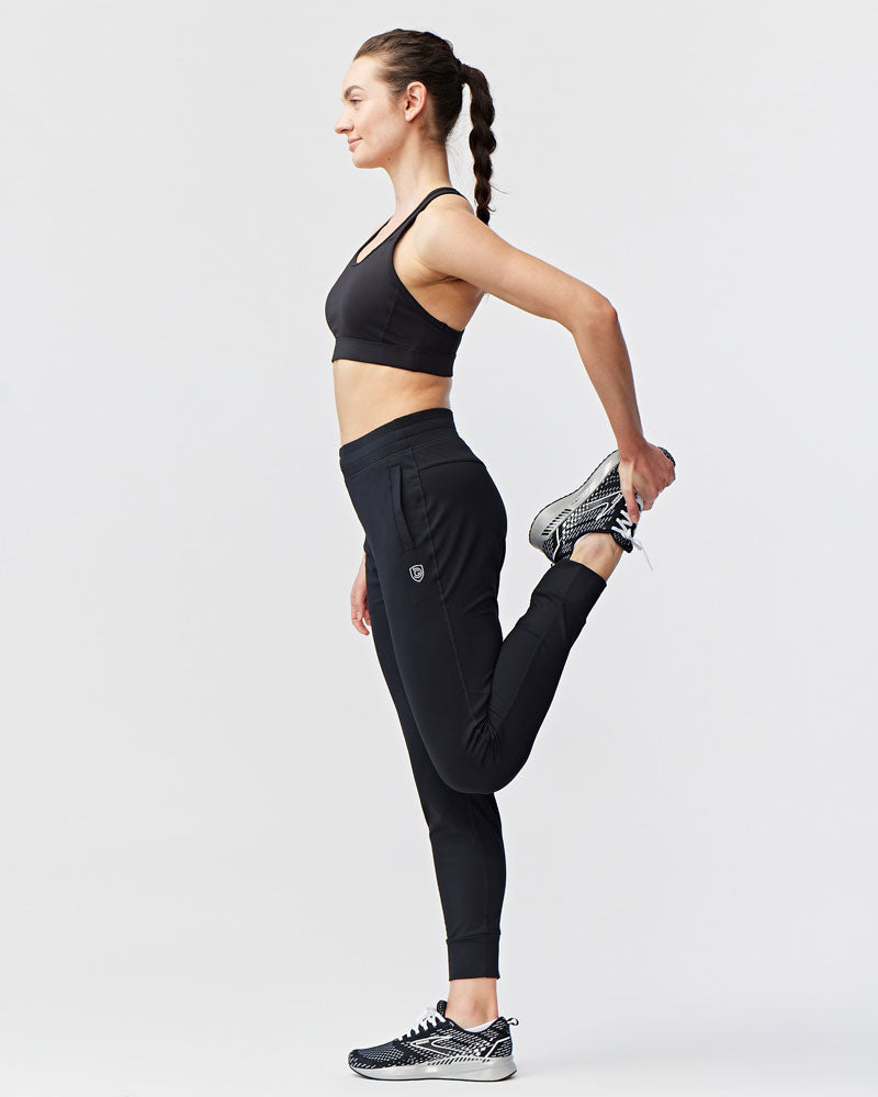 Valia Women's Black Jogger Pants - Training by Goal Five - Image 4