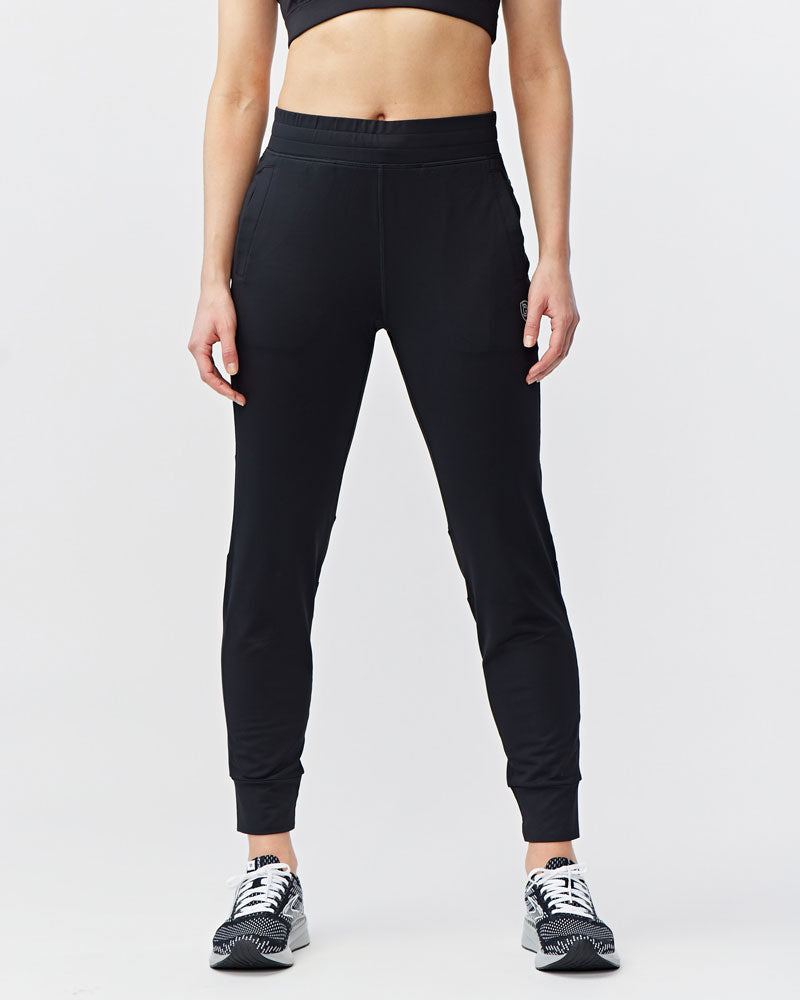 Valia Women's Black Jogger Pants - Training by Goal Five - Image 1