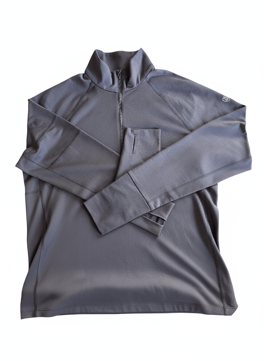 Foudy Mid-Weight Long Sleeve ½ Zip Top - Zen Clothing