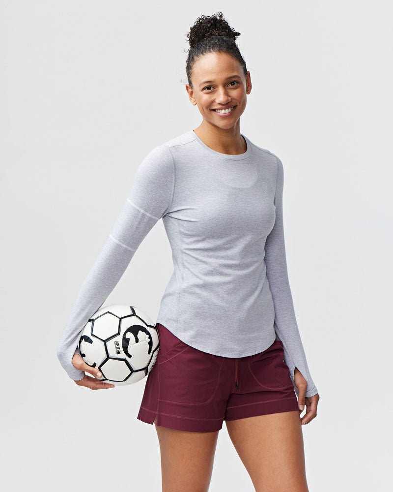 Foudy Women's Longsleeve Workout Top - Zen Clothing