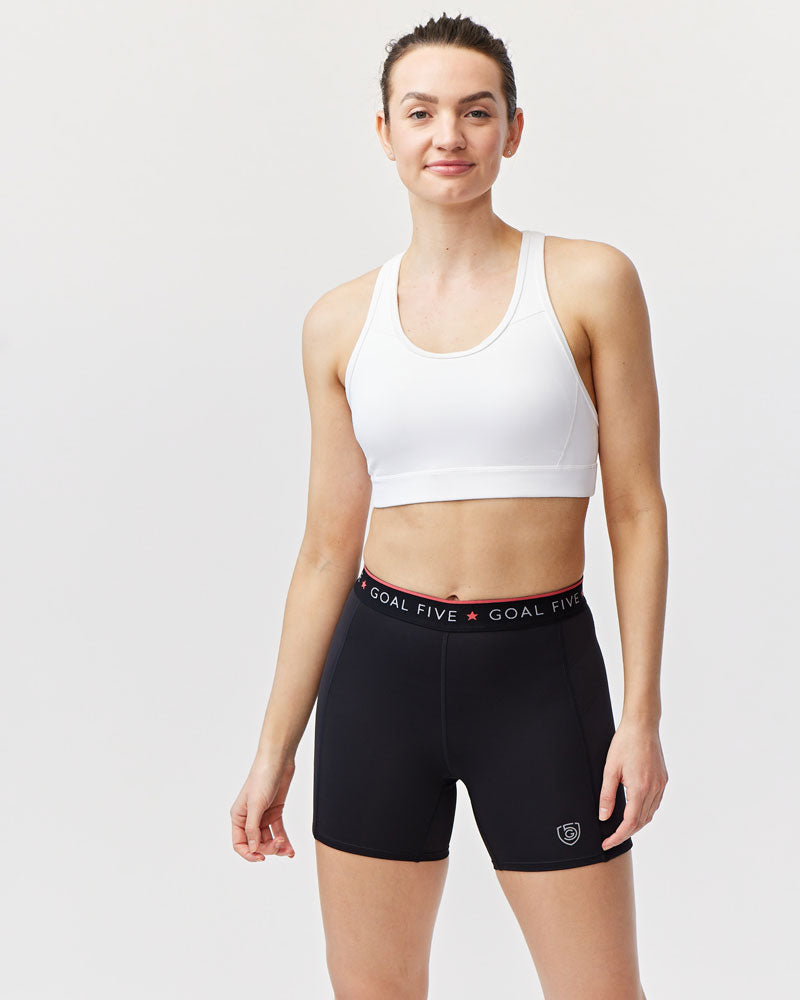 Slide Force Women's Spandex Shorts - Training by Goal Five - Image 1