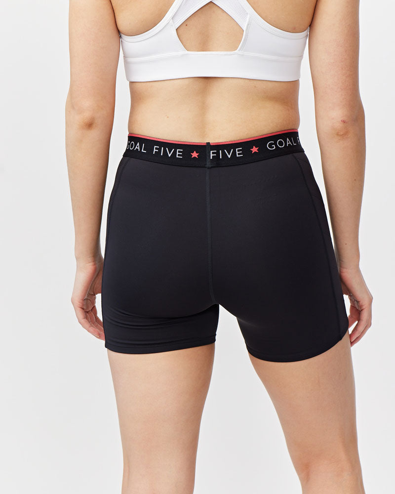 Slide Force Women's Spandex Shorts - Training by Goal Five - Image 3