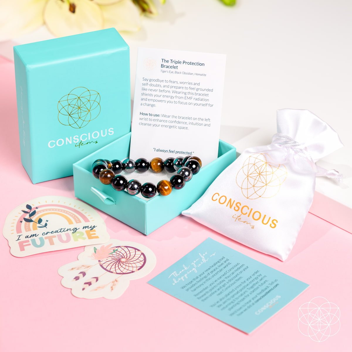 The Triple Protection Bracelet - Bracelet by Conscious Items - Image 7