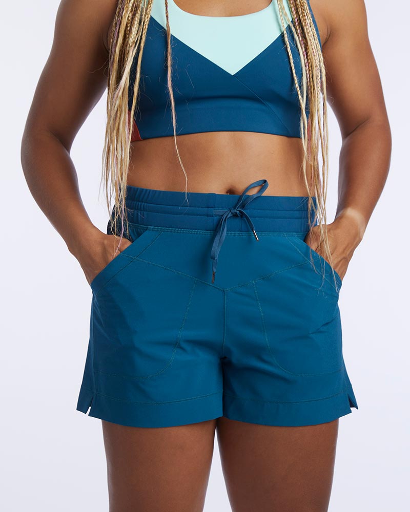 Triple V Womens Athletic Shorts - Zen Clothing