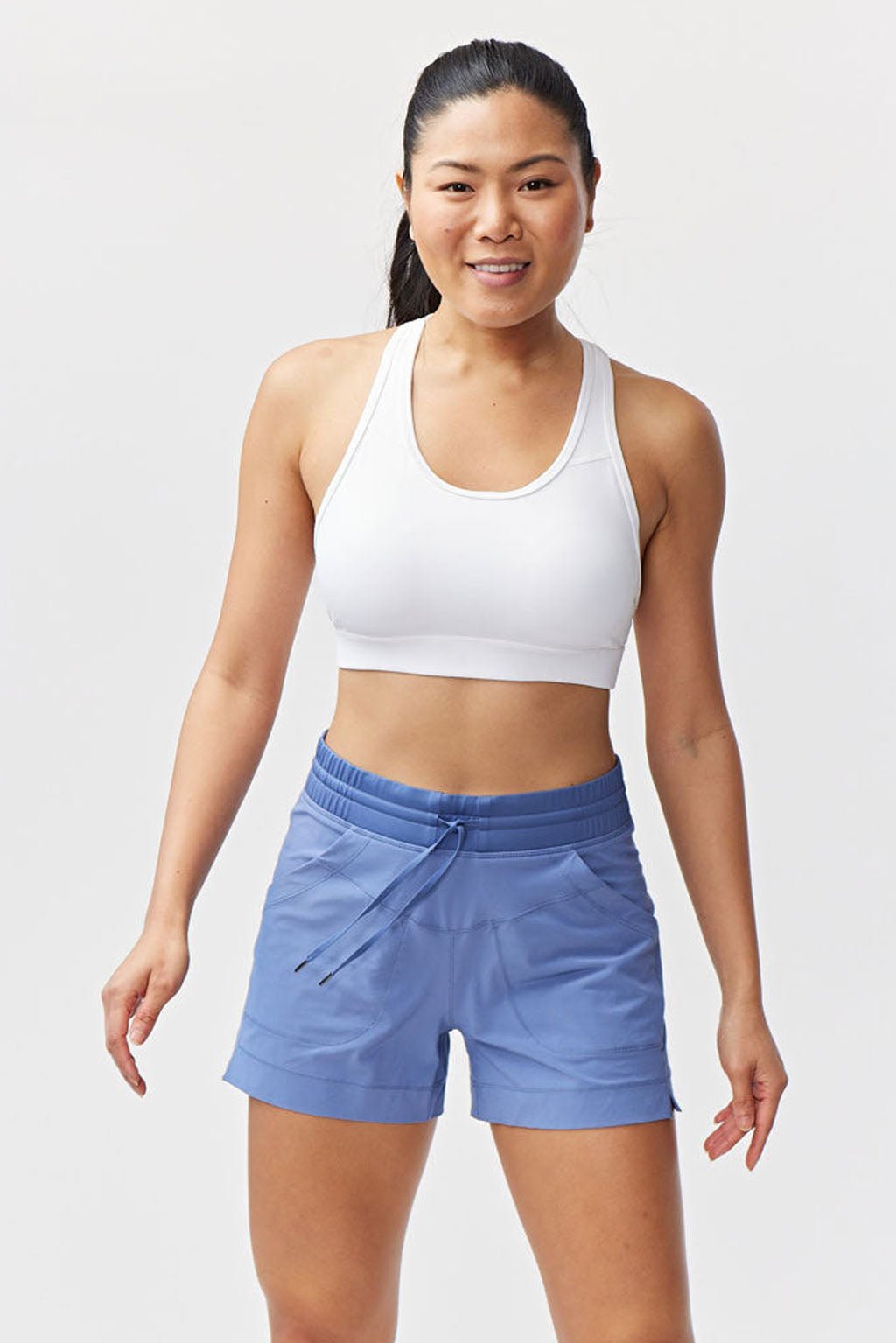 Triple V Womens Athletic Shorts - Zen Clothing